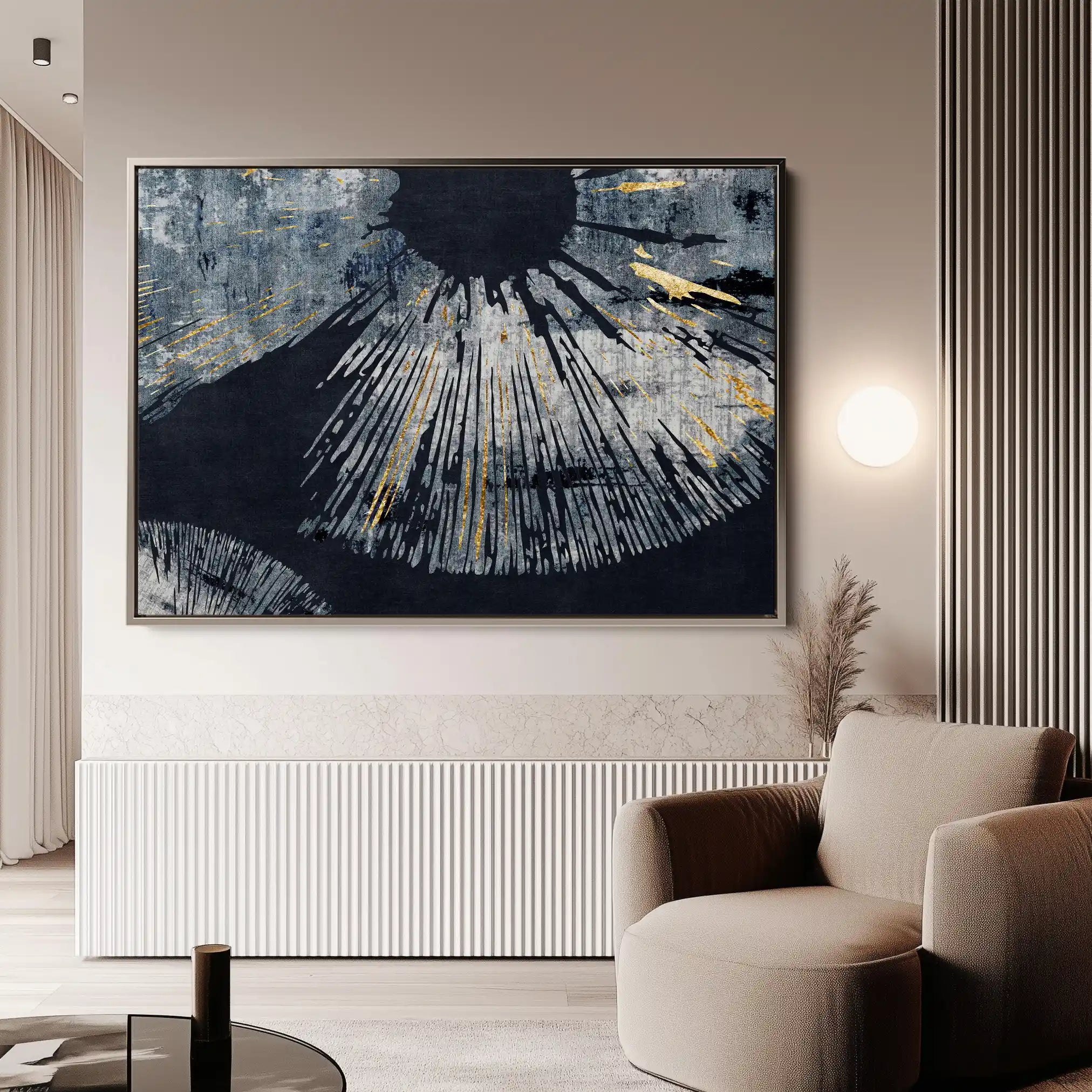 Abstract 045 Canvas Art 60 x 40 cm / Stretched on hidden frame