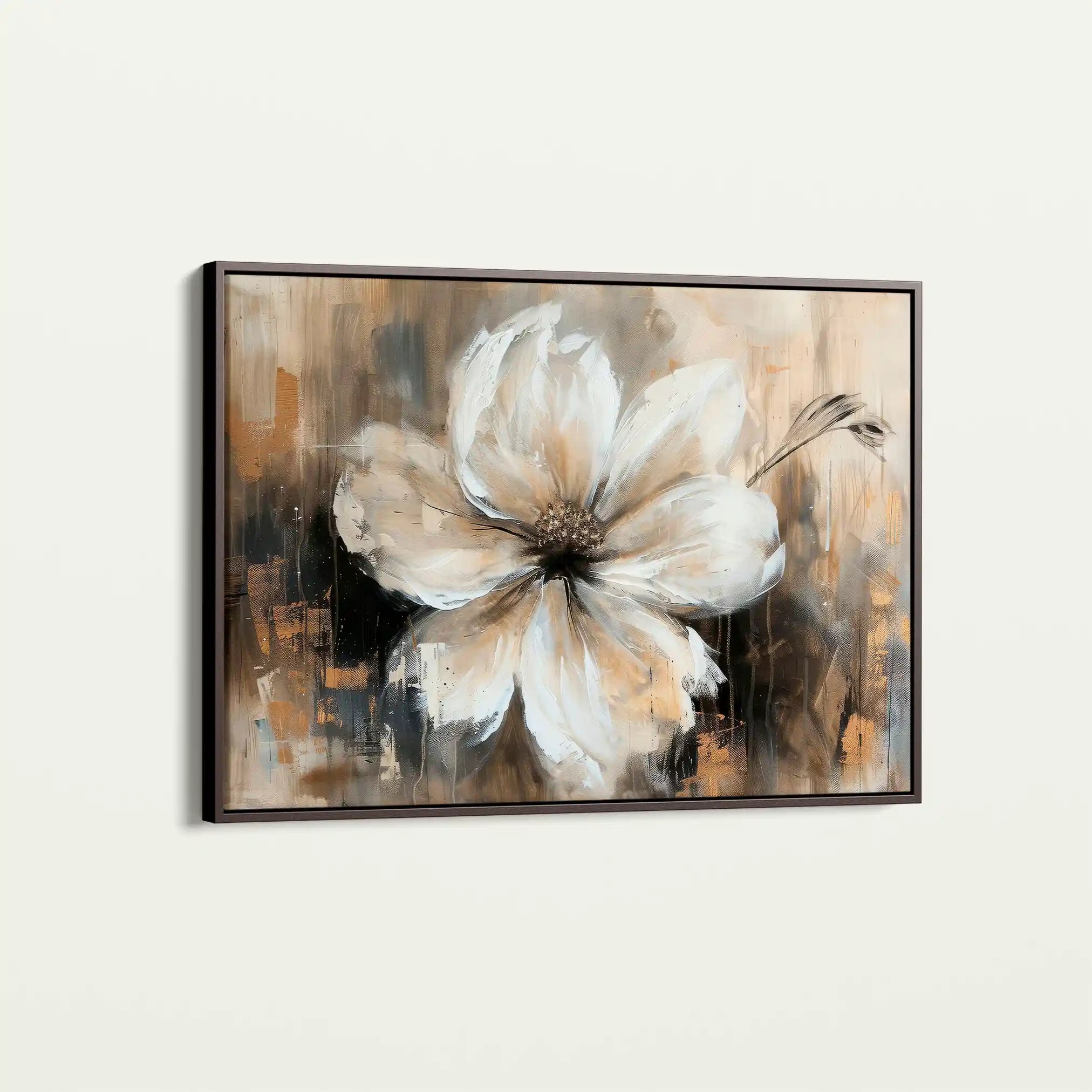 Floral Canvas Wall Art WAD045-F 90 x 60 cm / Stretched on hidden frame