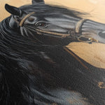 Horses 045 Canvas Art 90 x 60 cm / Stretched on hidden frame