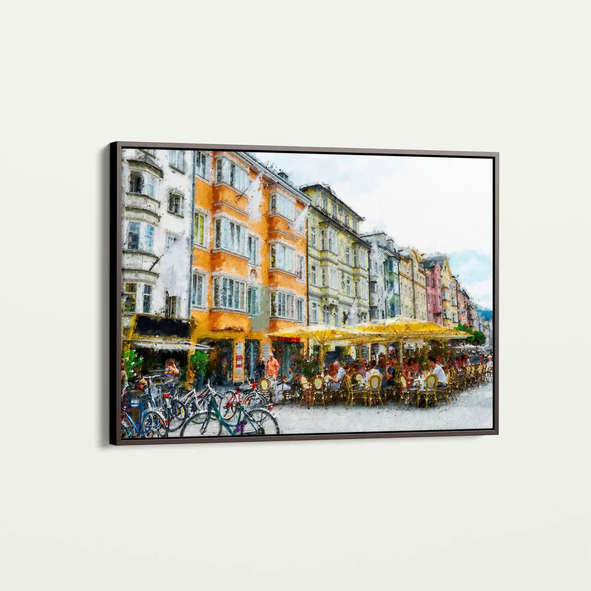 Landscape 045 Canvas Art 90 x 60 cm / Stretched on hidden frame