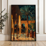 Orientalist 045 Canvas Art 90 x 60 cm / Stretched on hidden frame