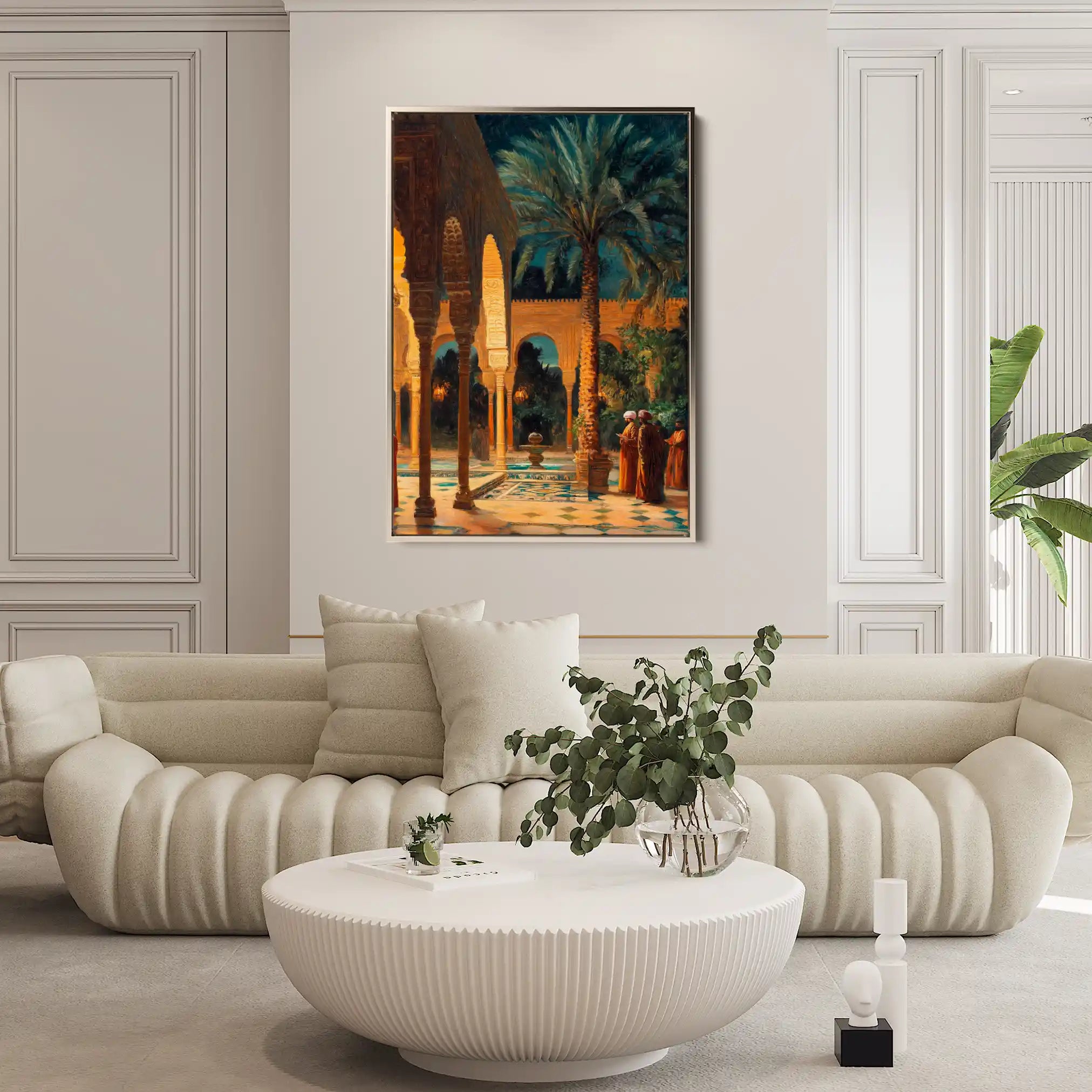 Orientalist 045 Canvas Art 90 x 60 cm / Stretched on hidden frame