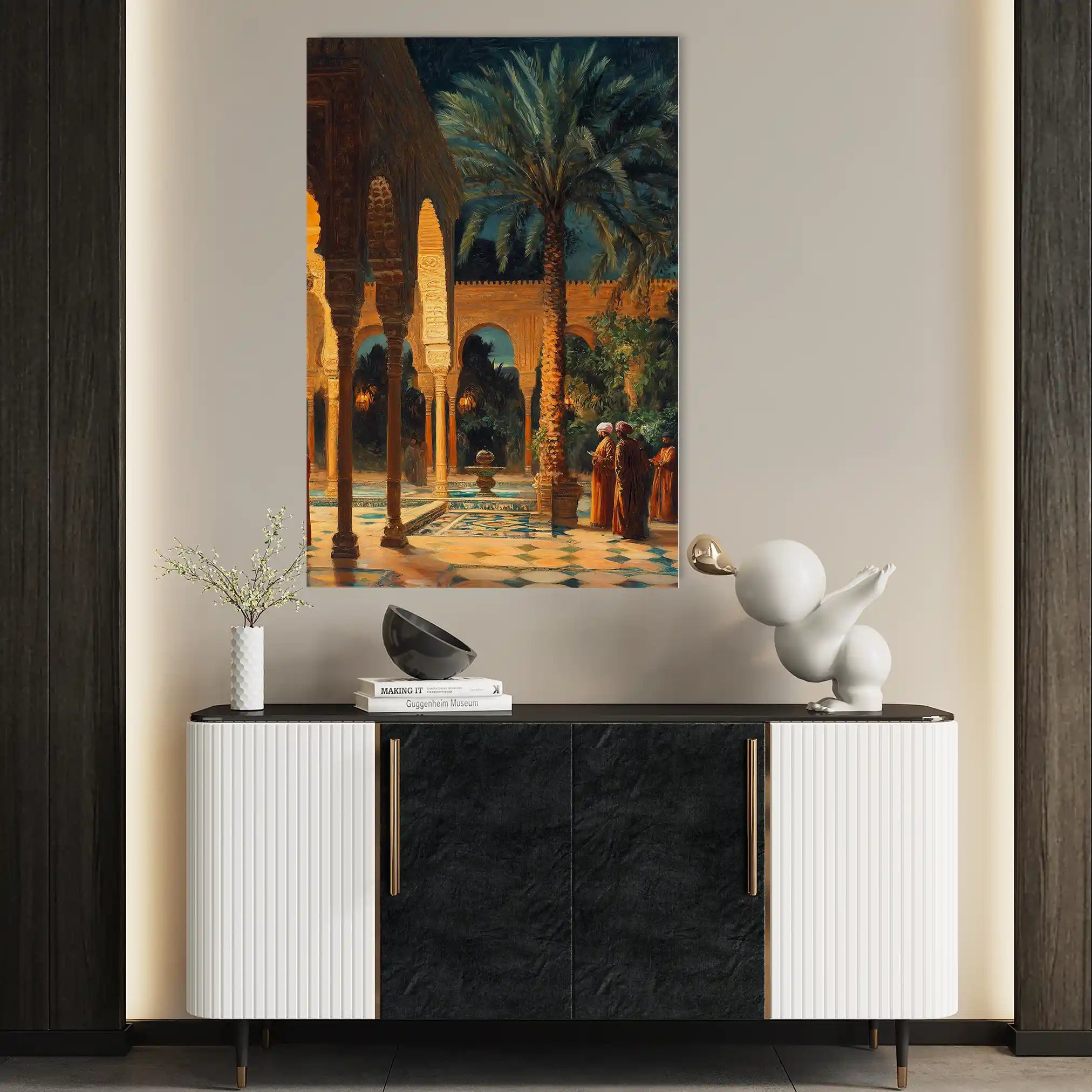 Orientalist 045 Canvas Art 90 x 60 cm / Stretched on hidden frame
