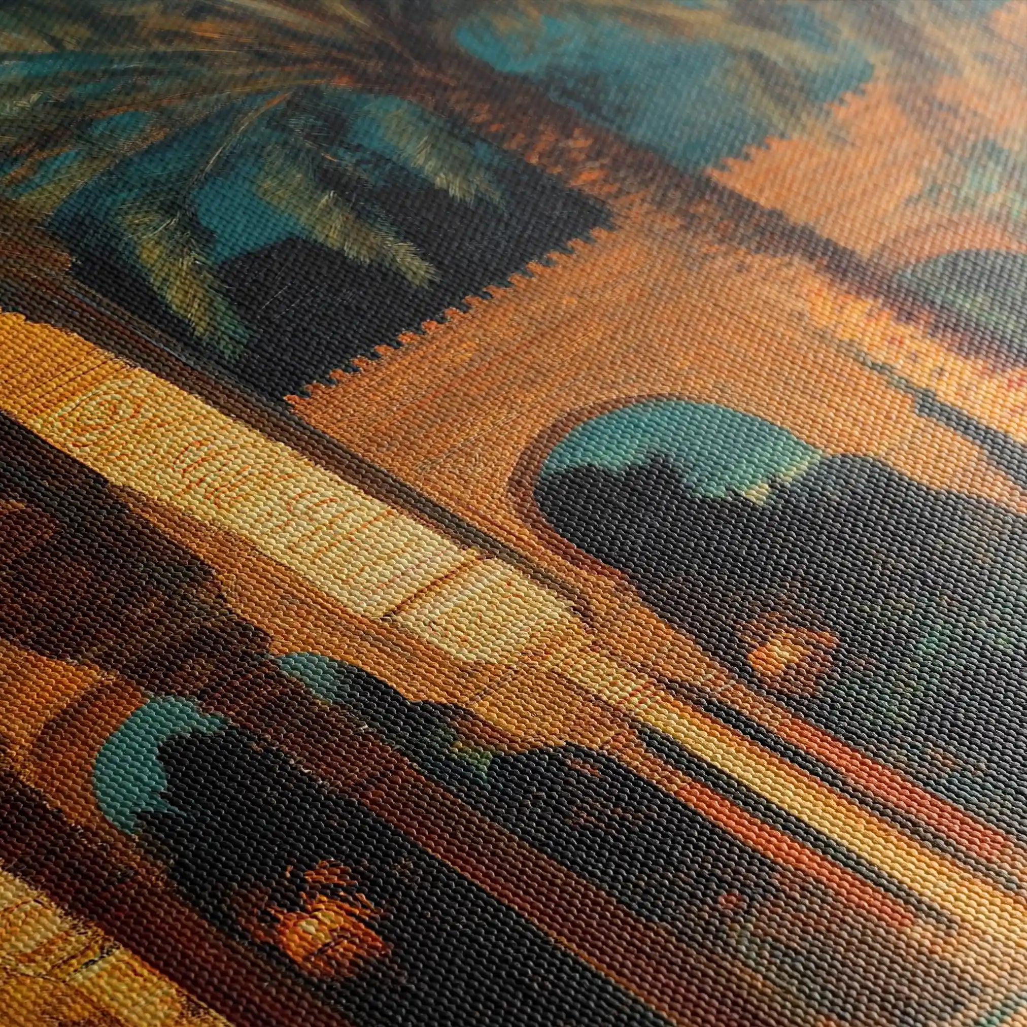 Orientalist 045 Canvas Art 90 x 60 cm / Stretched on hidden frame