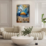 Palestine 045 Canvas Art 90 x 60 cm / Stretched on hidden frame