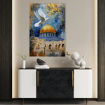 Palestine 045 Canvas Art 90 x 60 cm / Stretched on hidden frame