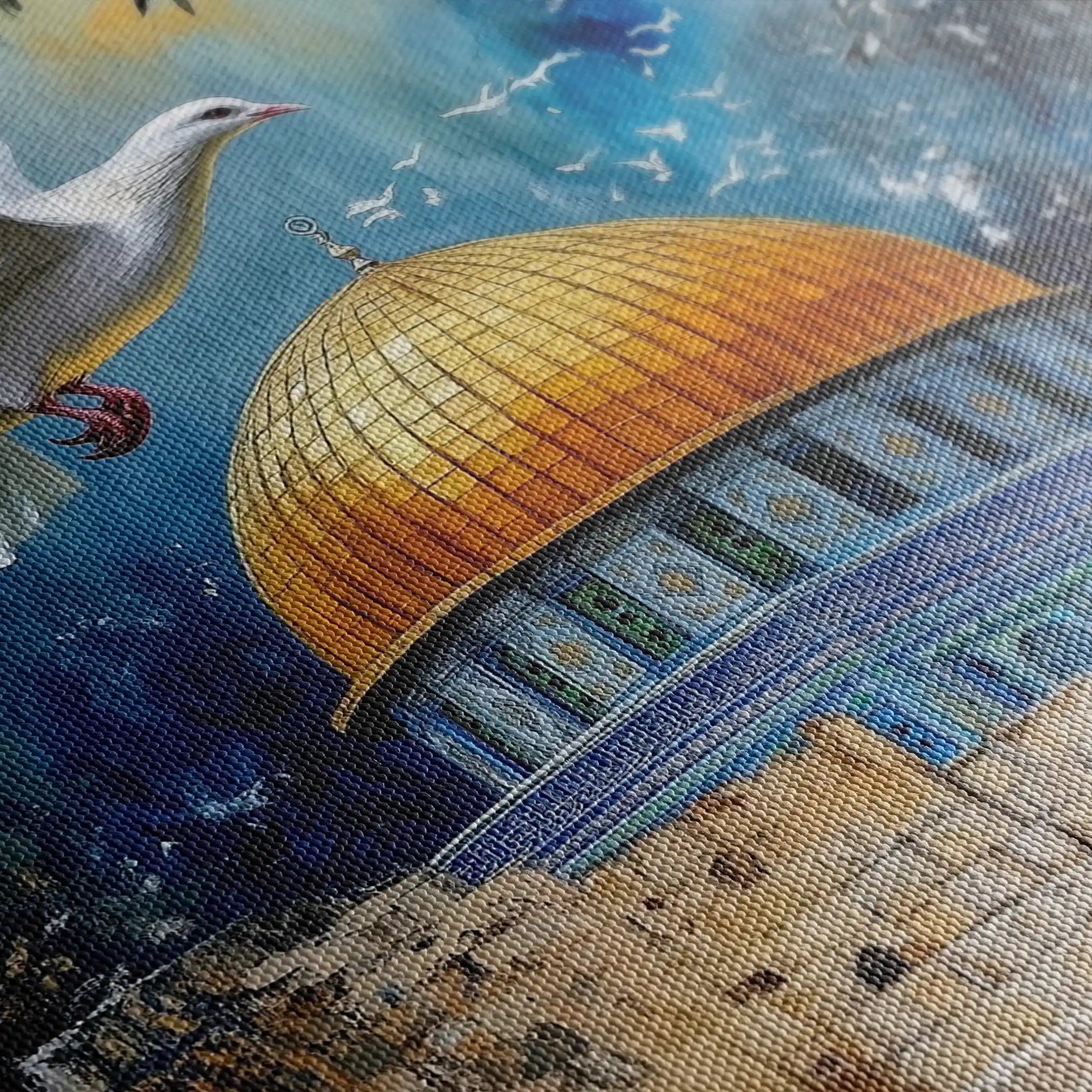 Palestine 045 Canvas Art 90 x 60 cm / Stretched on hidden frame