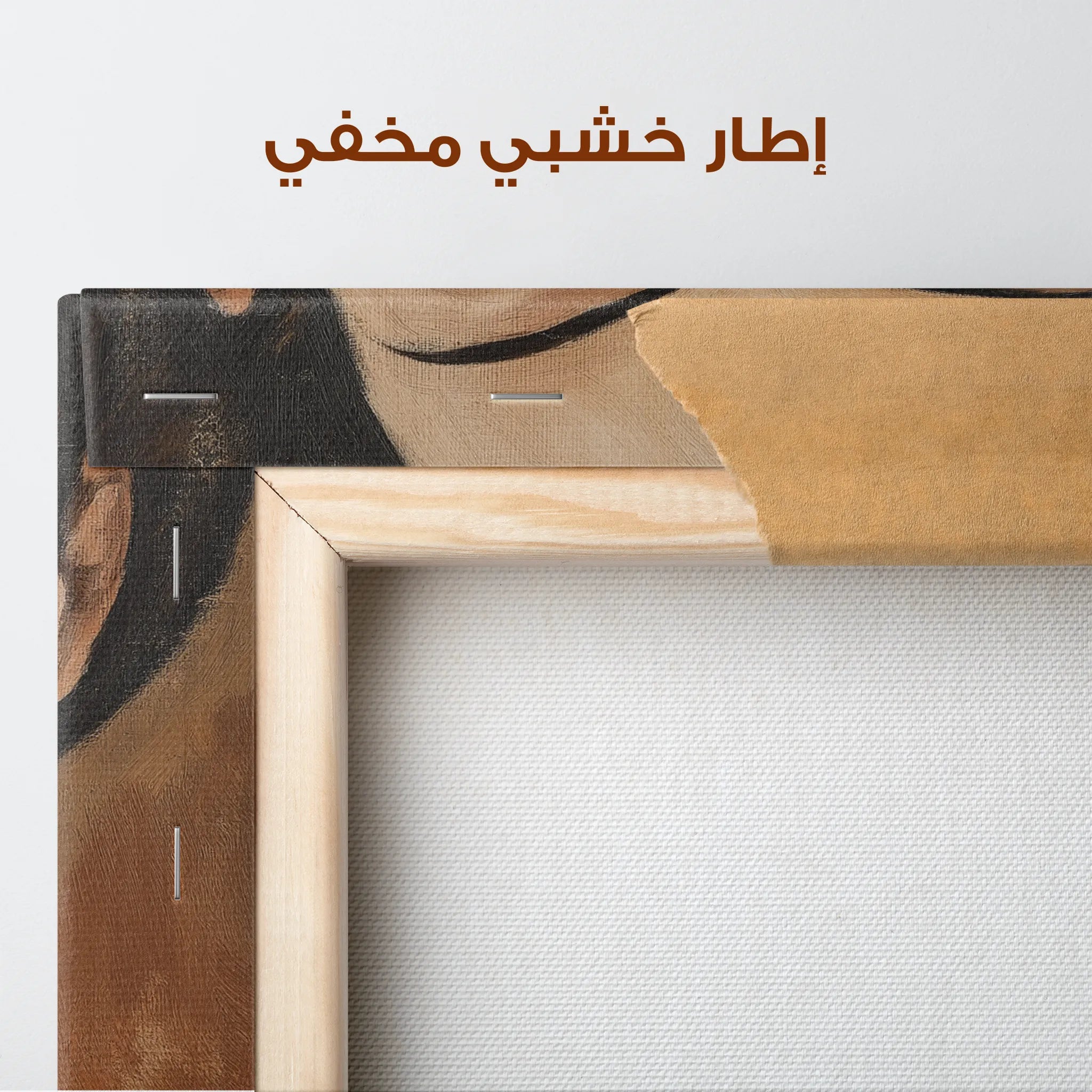 Portrait Canvas Wall Art WAD045-P 90 x 60 cm / Stretched on hidden frame