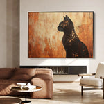 Animals 046 Canvas Art 90 x 60 cm / Stretched on hidden frame