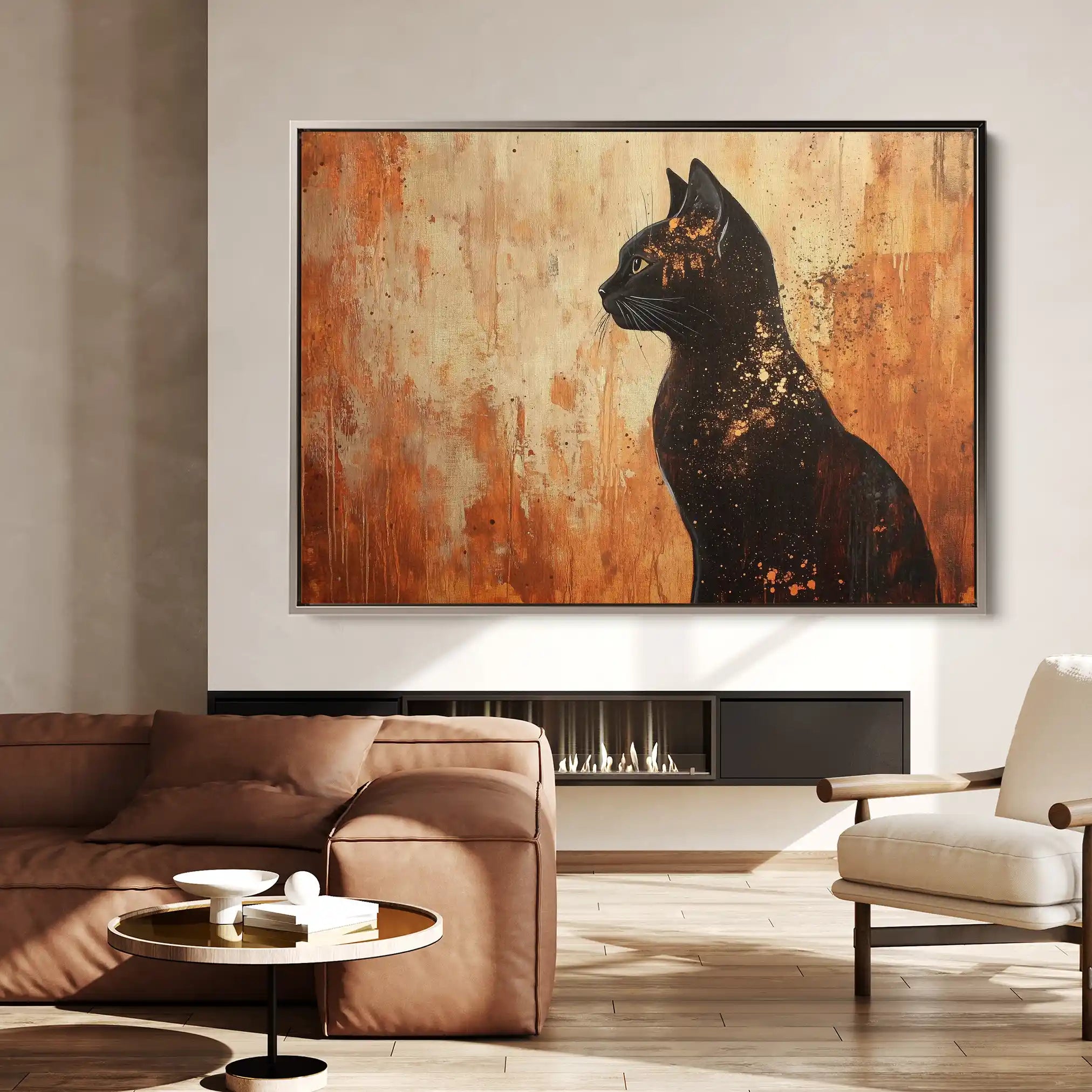 Animals 046 Canvas Art 90 x 60 cm / Stretched on hidden frame