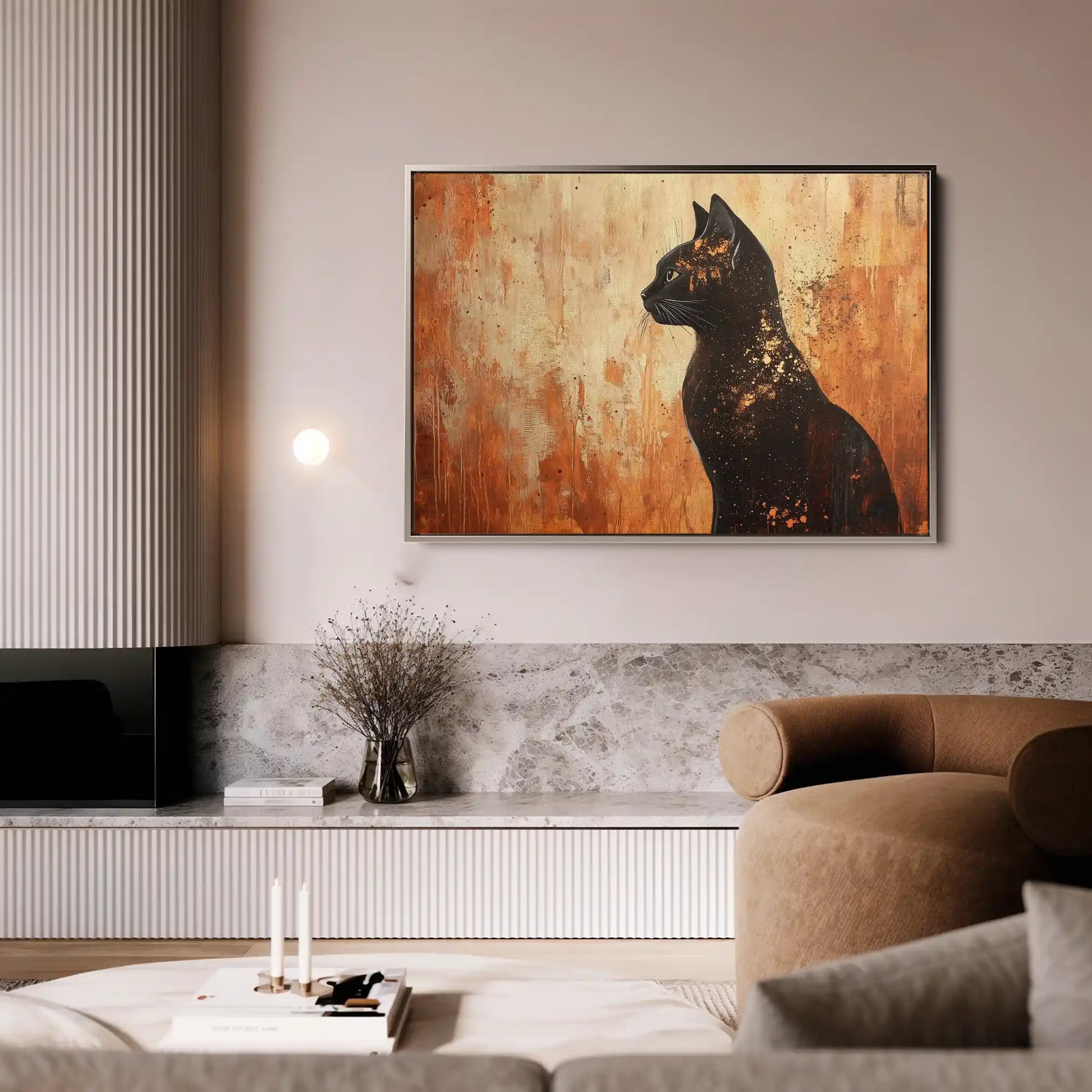 Animals 046 Canvas Art 90 x 60 cm / Stretched on hidden frame