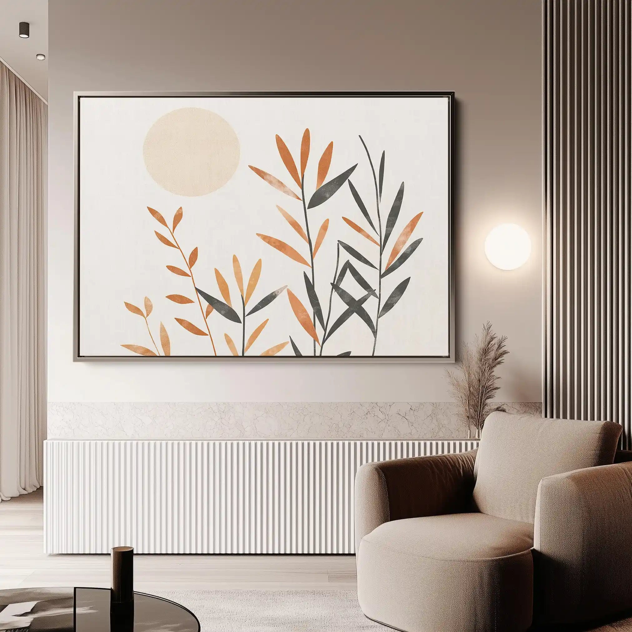 Boho 046 Canvas Art 90 x 60 cm / Stretched on hidden frame