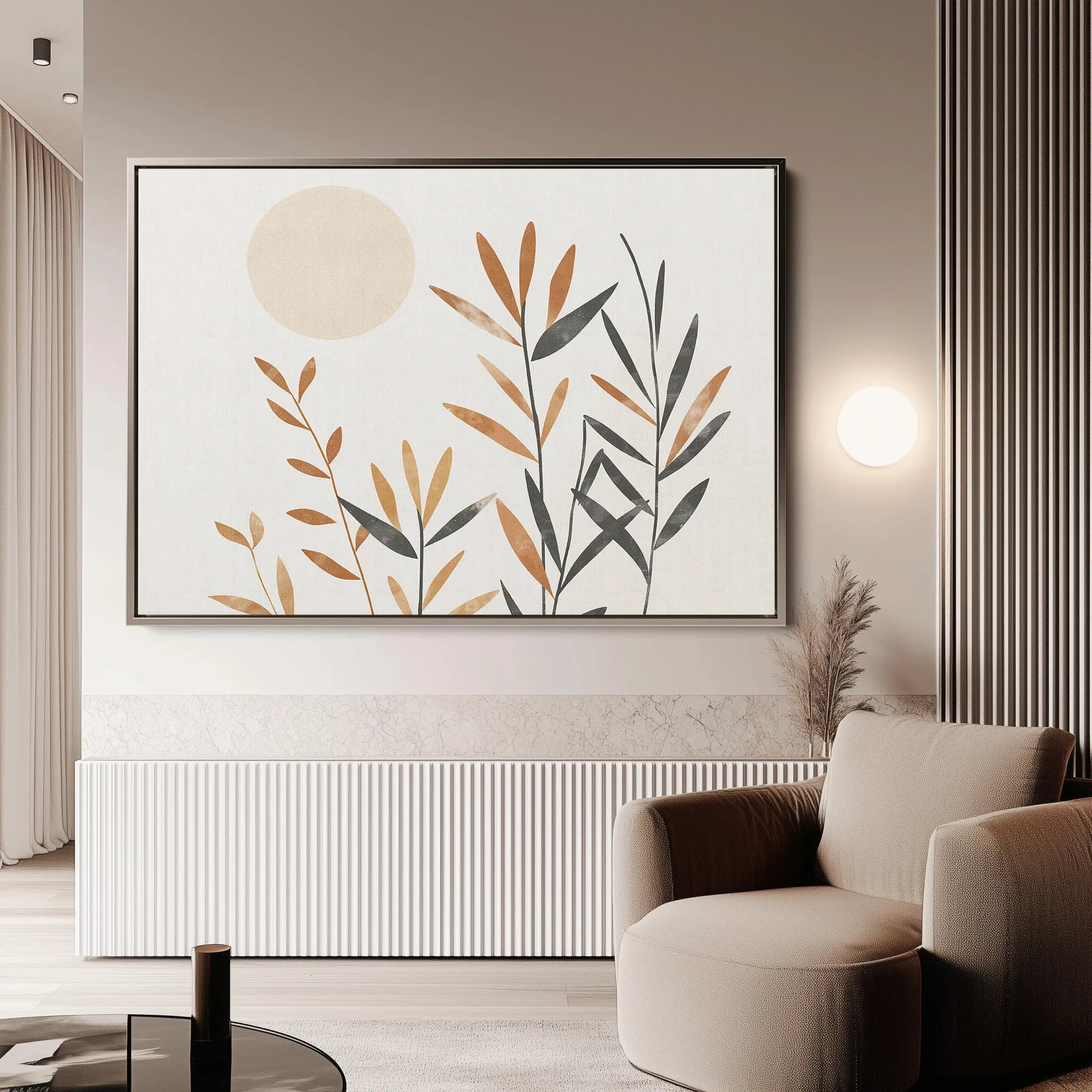 Boho Canvas Wall Art WAD046-BH 90 x 60 cm / Stretched on hidden frame