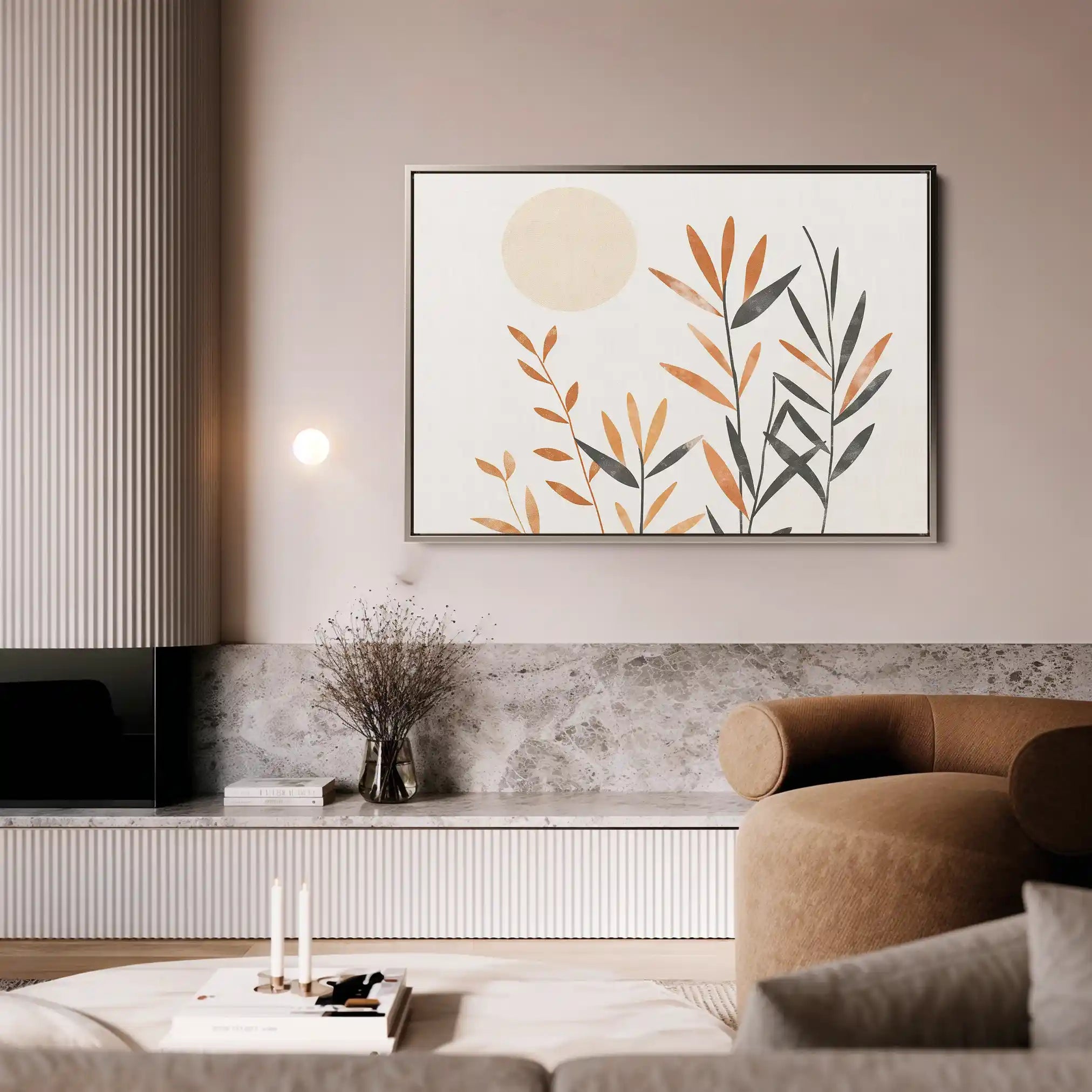Boho 046 Canvas Art 90 x 60 cm / Stretched on hidden frame