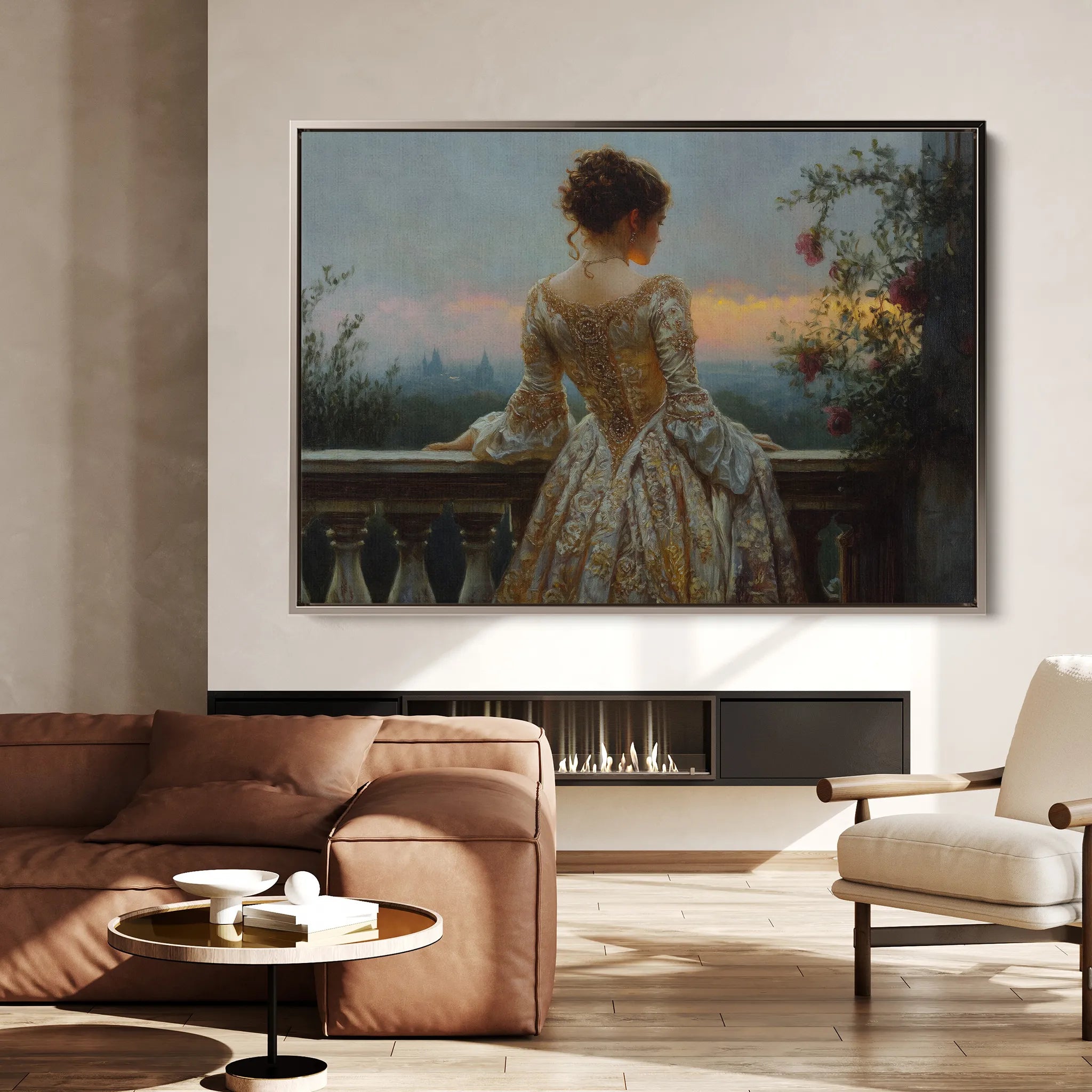 Classic Canvas Wall Art WAD046-CL 90 x 60 cm / Stretched on hidden frame