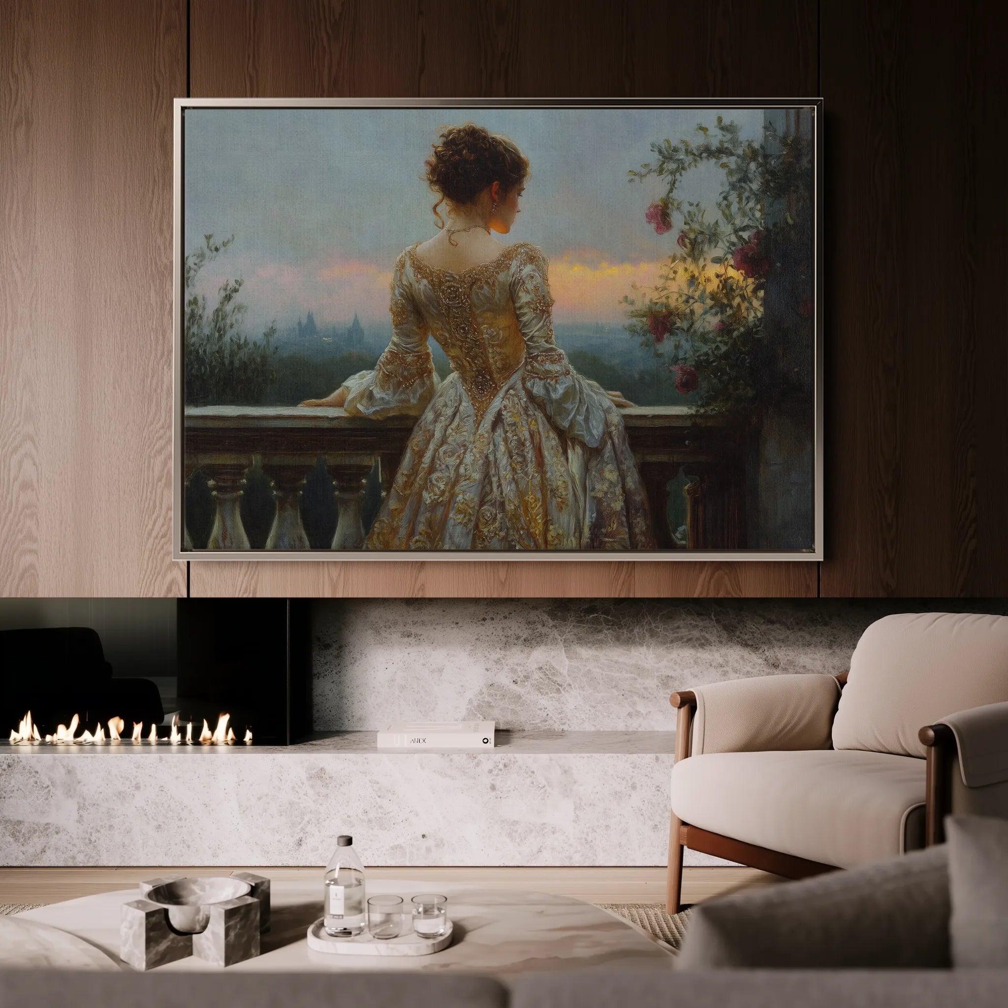 Classic Canvas Wall Art WAD046-CL 90 x 60 cm / Stretched on hidden frame