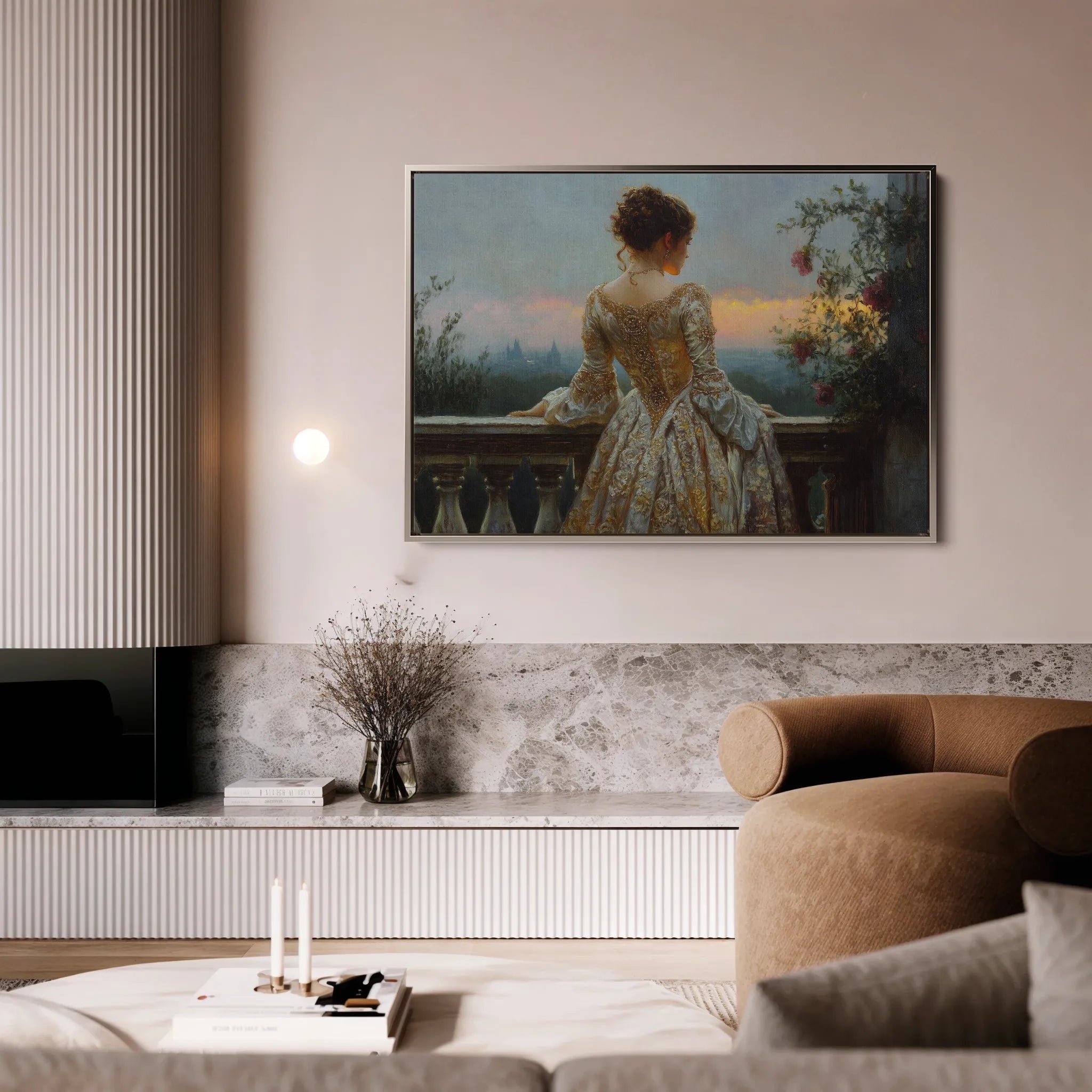 Classic Canvas Wall Art WAD046-CL 90 x 60 cm / Stretched on hidden frame