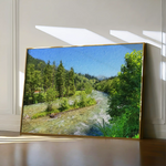 Landscape 046 Canvas Art 90 x 60 cm / Stretched on hidden frame