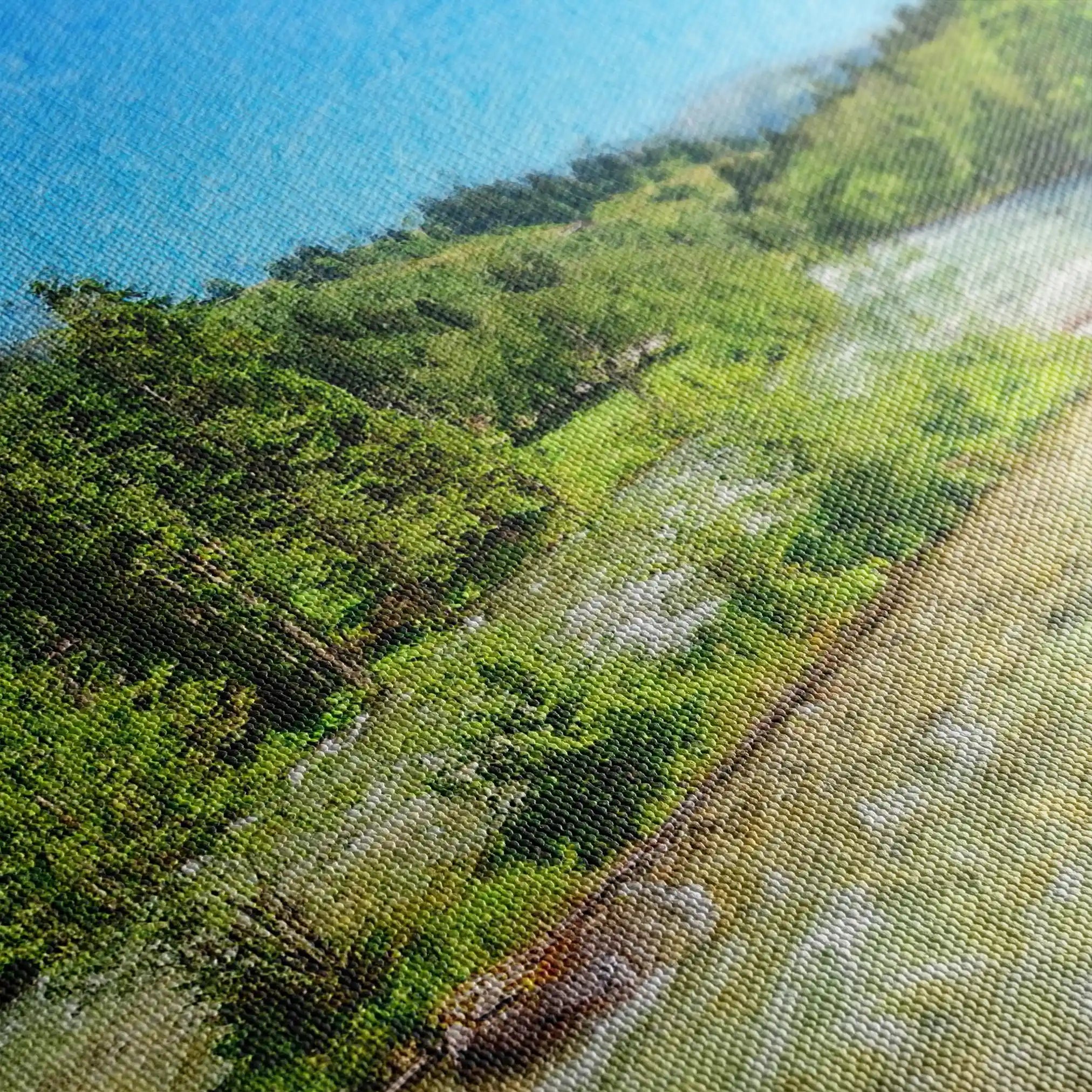 Landscape 046 Canvas Art 90 x 60 cm / Stretched on hidden frame