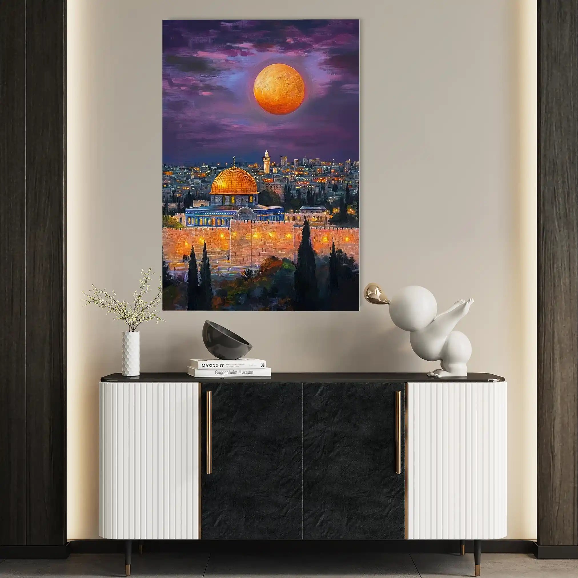 Palestine 046 Canvas Art 90 x 60 cm / Stretched on hidden frame