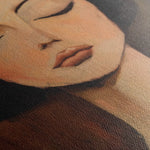 Portrait 046 Canvas Art 90 x 60 cm / Stretched on hidden frame