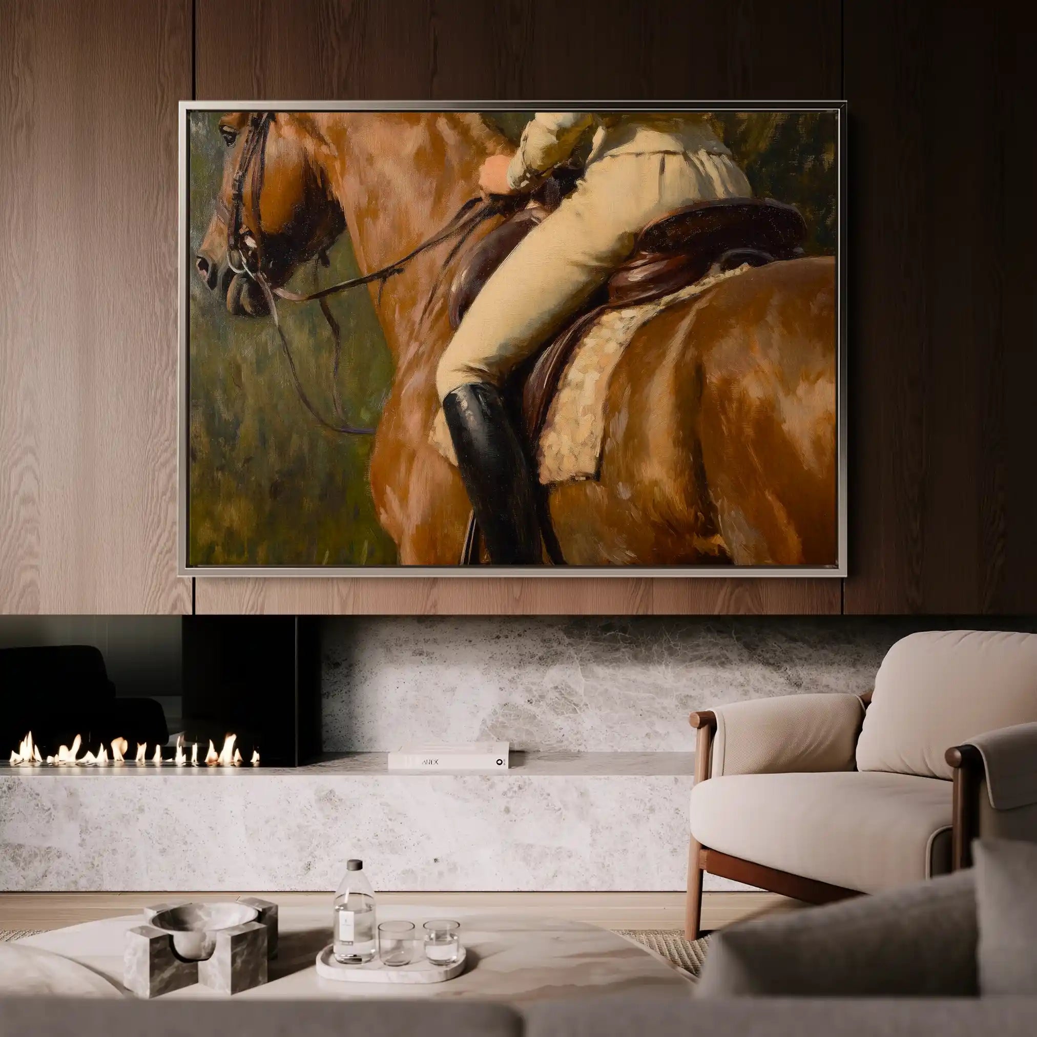 Classic 047 Canvas Art 90 x 60 cm / Stretched on hidden frame