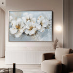 Floral Canvas Wall Art WAD047-F 90 x 60 cm / Stretched on hidden frame