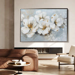 Floral Canvas Wall Art WAD047-F 90 x 60 cm / Stretched on hidden frame