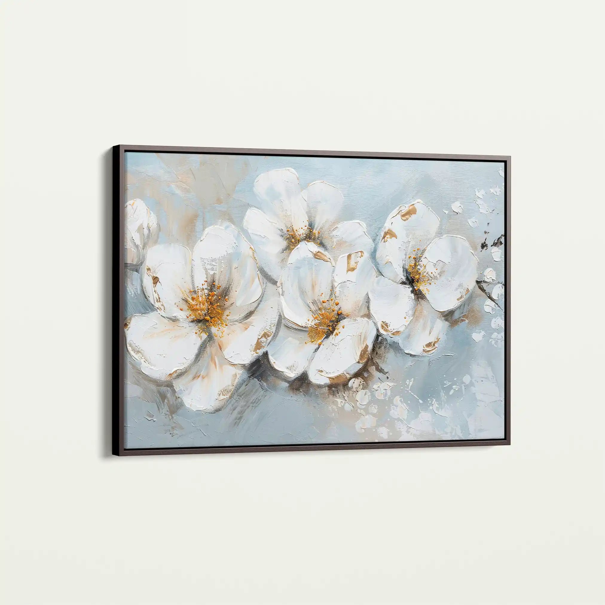 Floral Canvas Wall Art WAD047-F 90 x 60 cm / Stretched on hidden frame