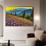 Landscape 047 Canvas Art 90 x 60 cm / Stretched on hidden frame
