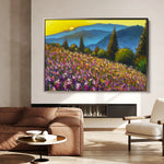 Landscape 047 Canvas Art 90 x 60 cm / Stretched on hidden frame
