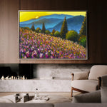 Landscape 047 Canvas Art 90 x 60 cm / Stretched on hidden frame