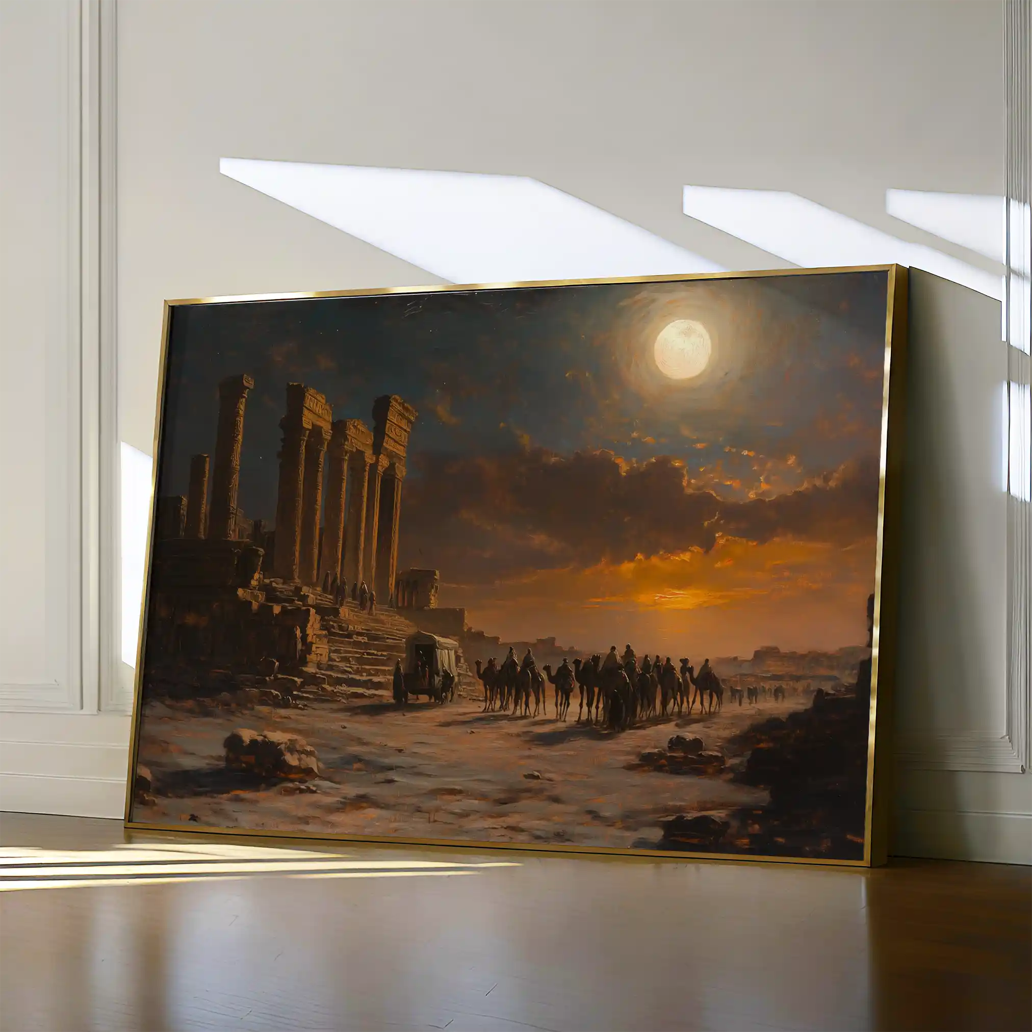 Orientalist 047 Canvas Art 90 x 60 cm / Stretched on hidden frame