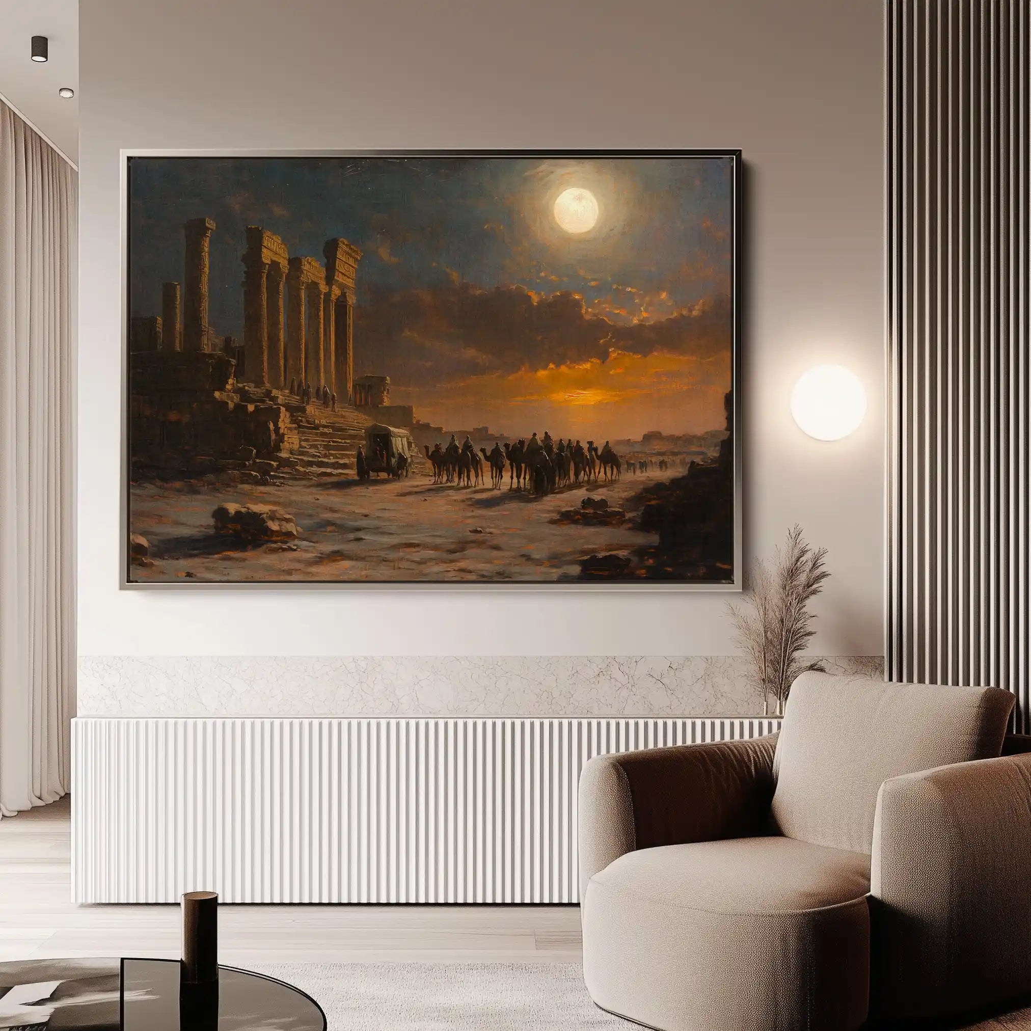 Orientalist 047 Canvas Art 90 x 60 cm / Stretched on hidden frame