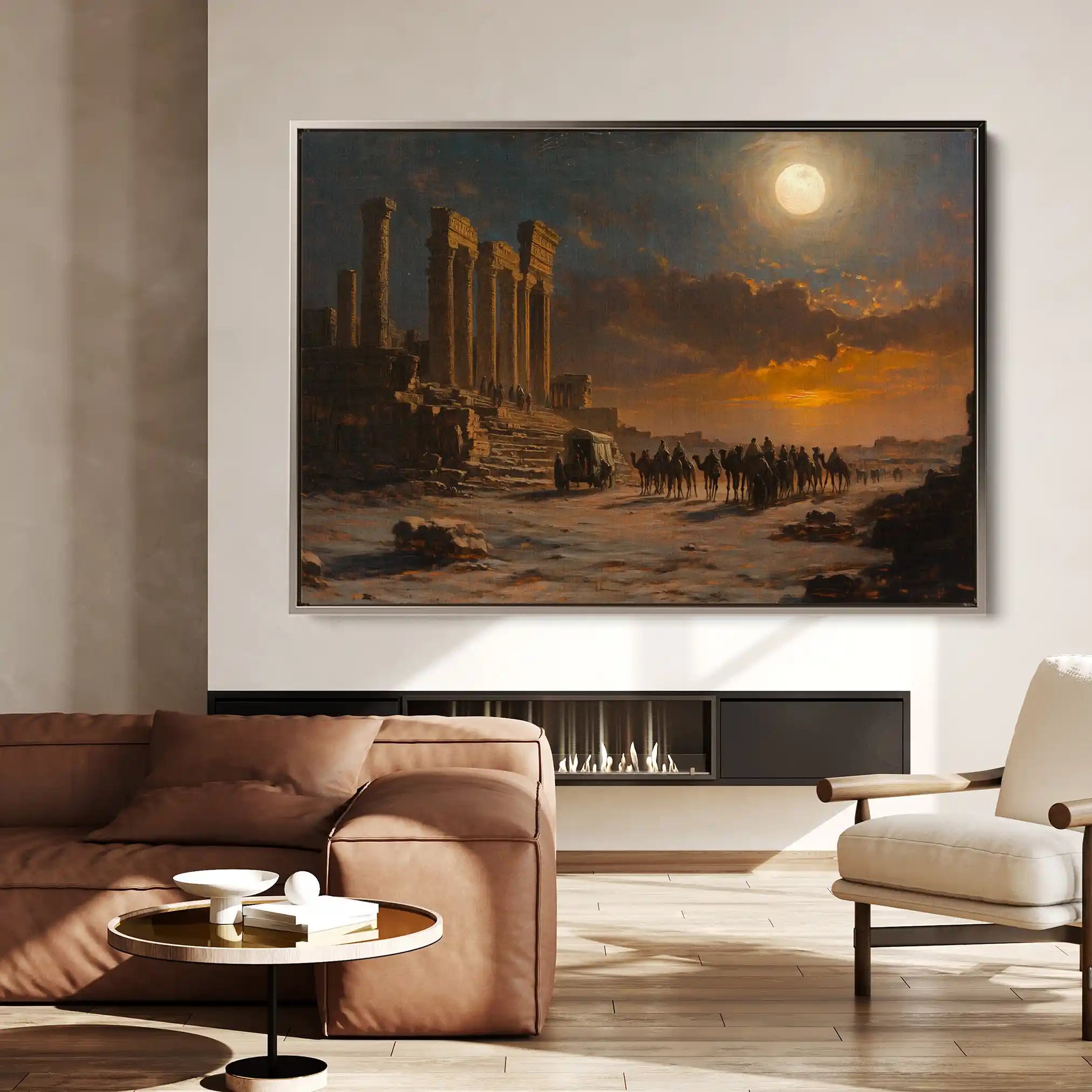 Orientalist 047 Canvas Art 90 x 60 cm / Stretched on hidden frame