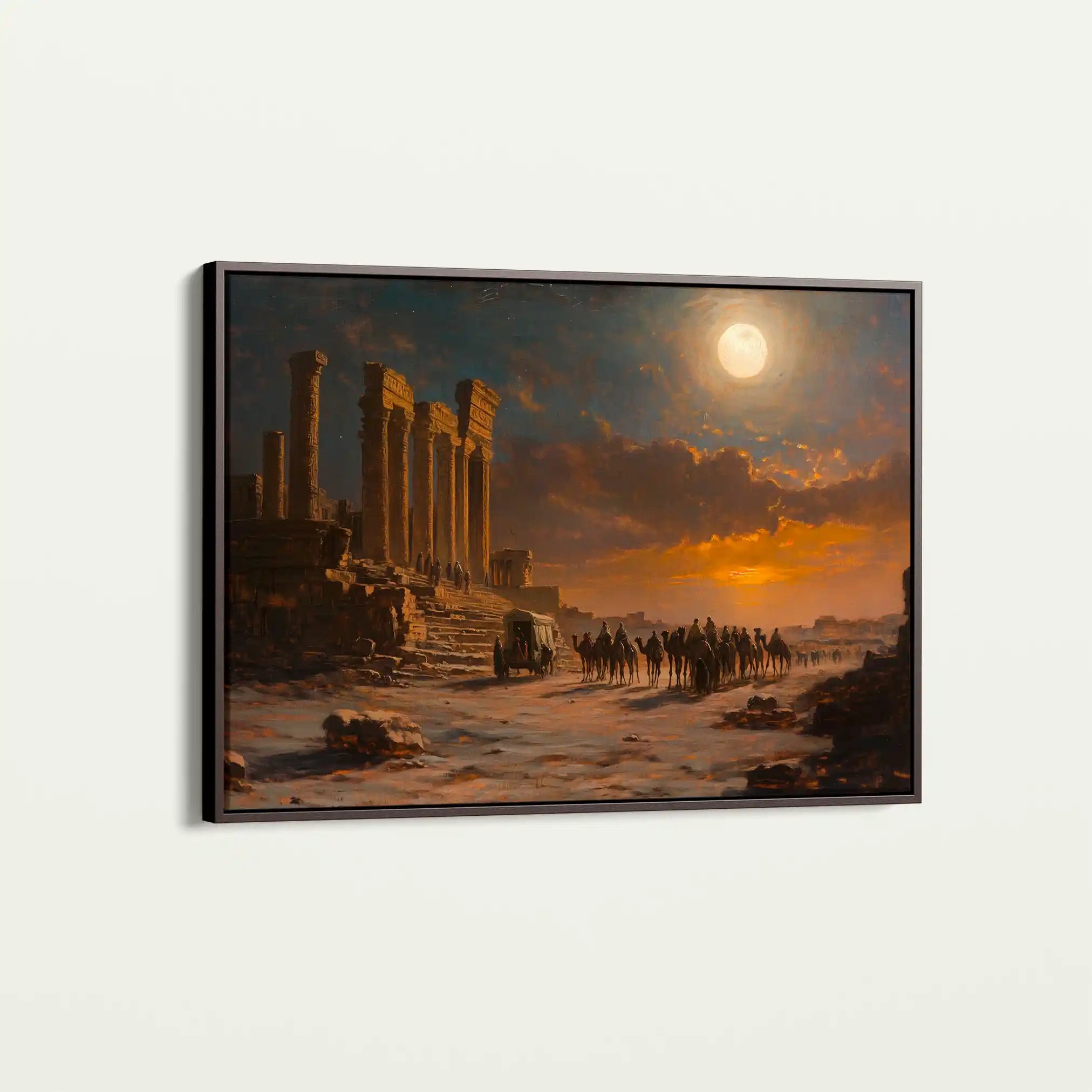 Orientalist 047 Canvas Art 90 x 60 cm / Stretched on hidden frame