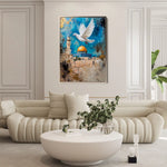 Palestine 047 Canvas Art 90 x 60 cm / Stretched on hidden frame