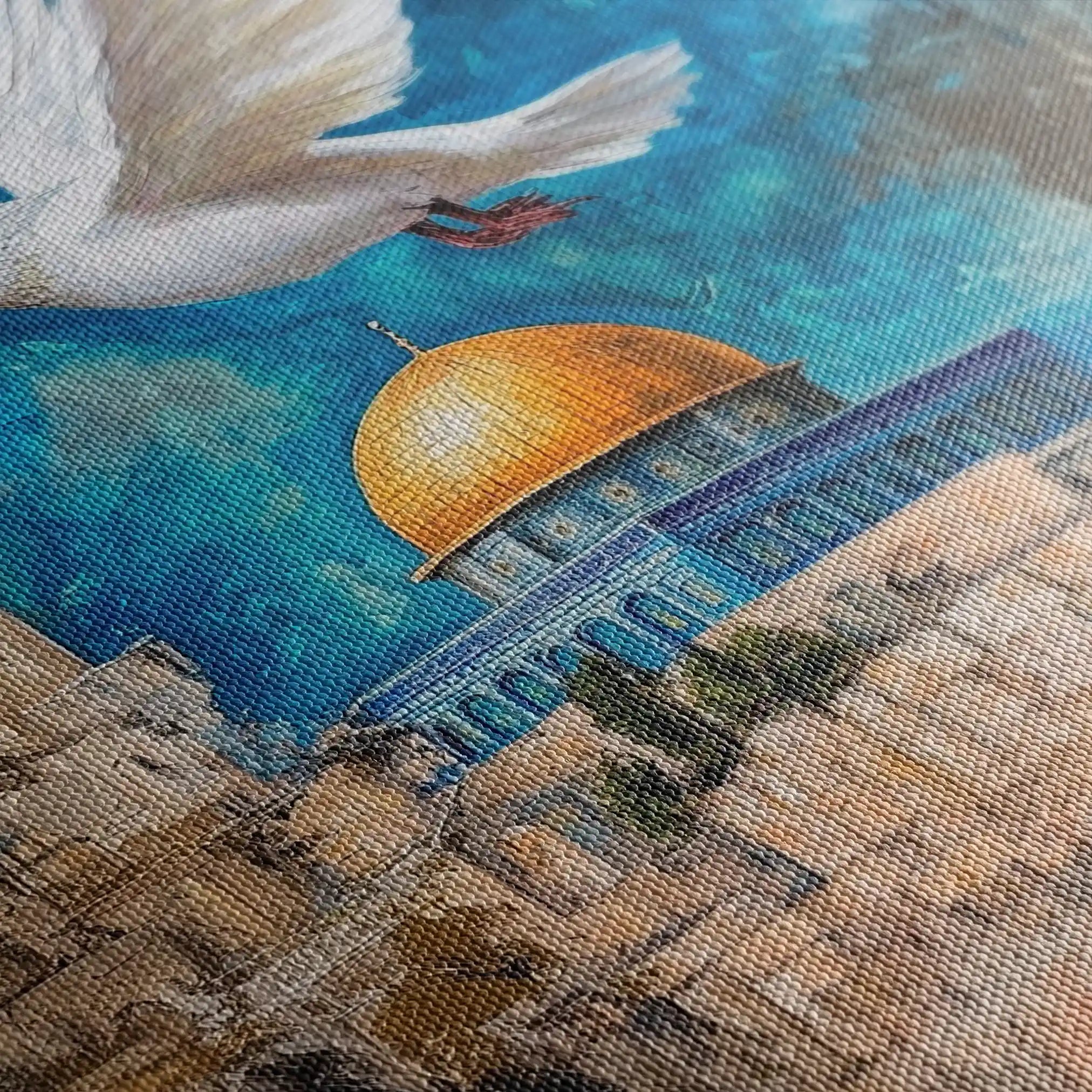 Palestine 047 Canvas Art 90 x 60 cm / Stretched on hidden frame