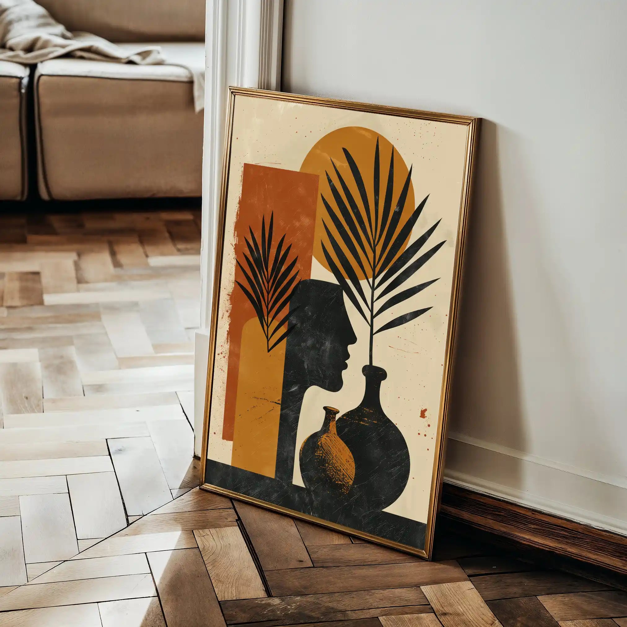 Boho 048 Canvas Art 90 x 60 cm / Stretched on hidden frame