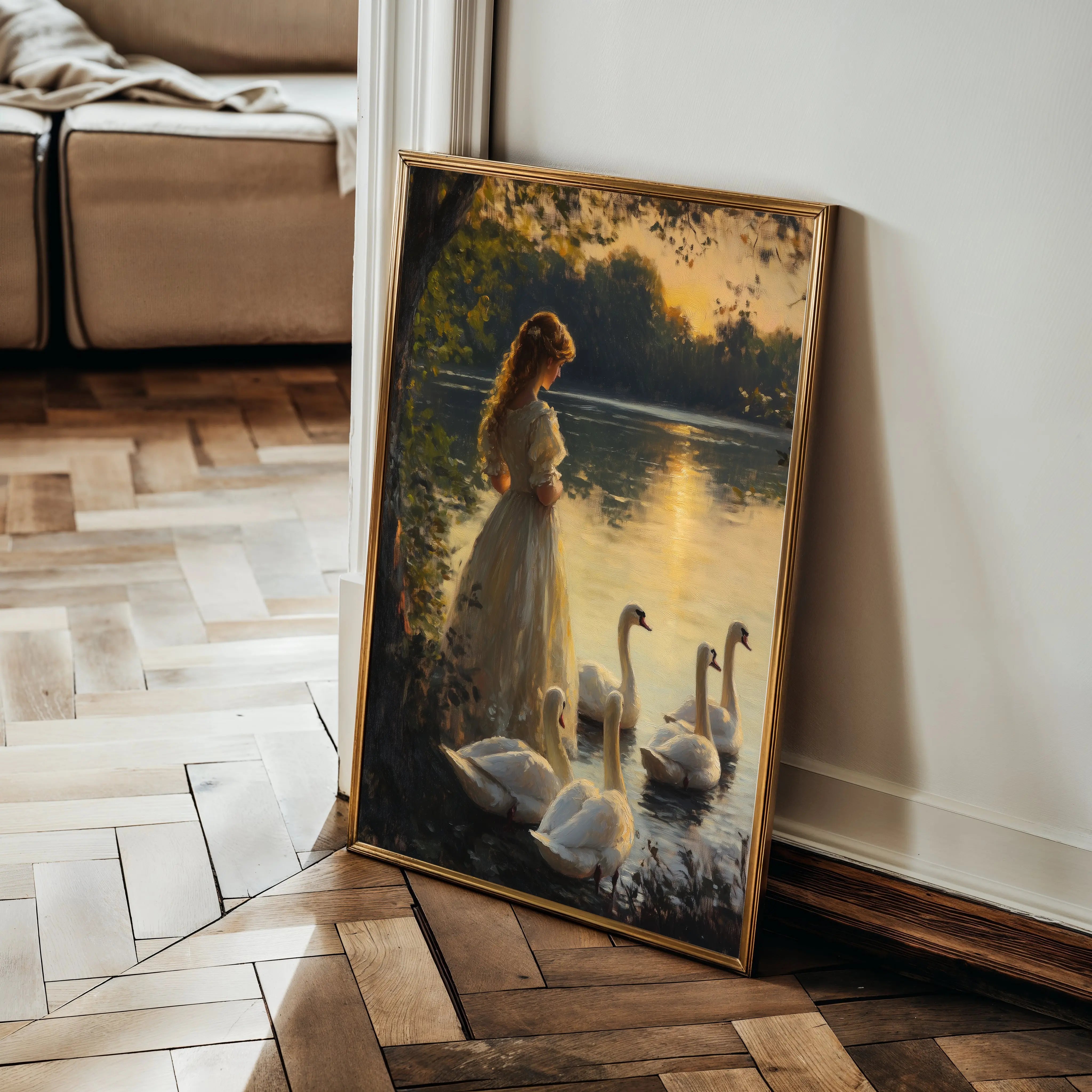 Classic Canvas Wall Art WAD048-CL 90 x 60 cm / Stretched on hidden frame