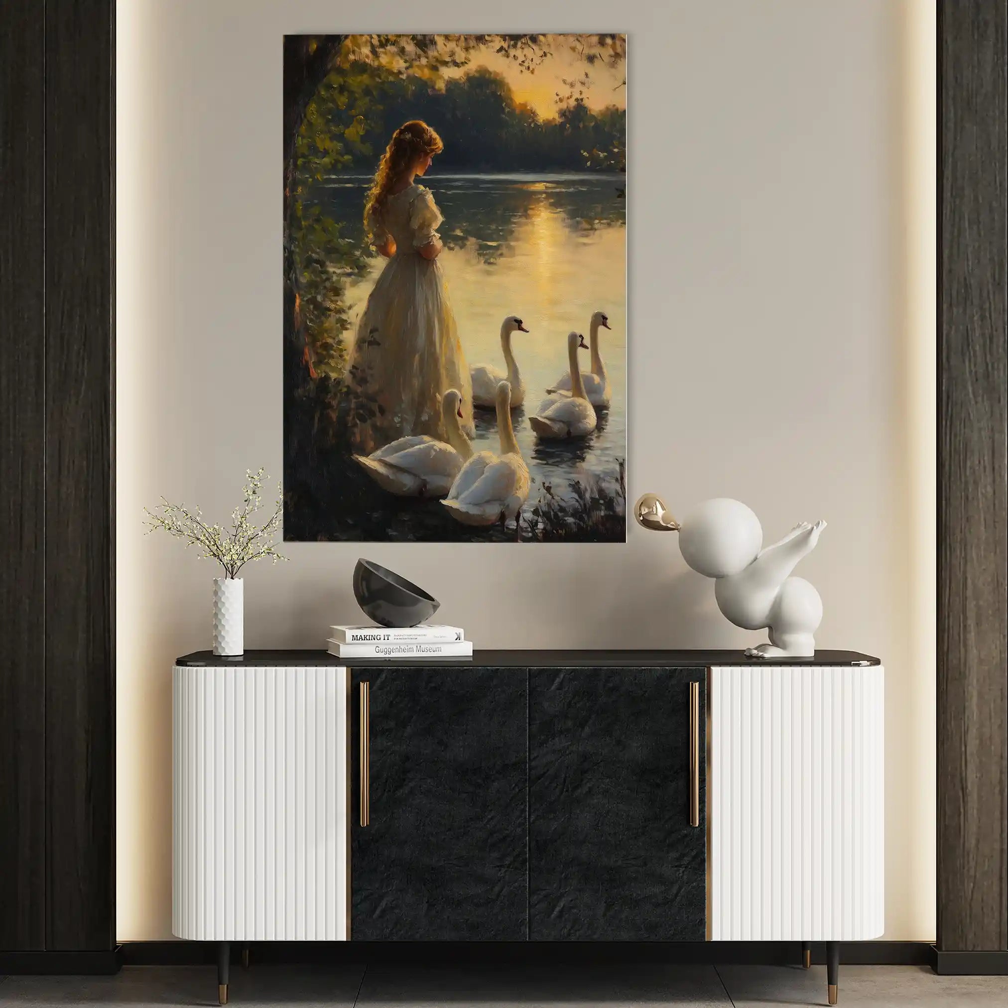Classic 048 Canvas Art 90 x 60 cm / Stretched on hidden frame