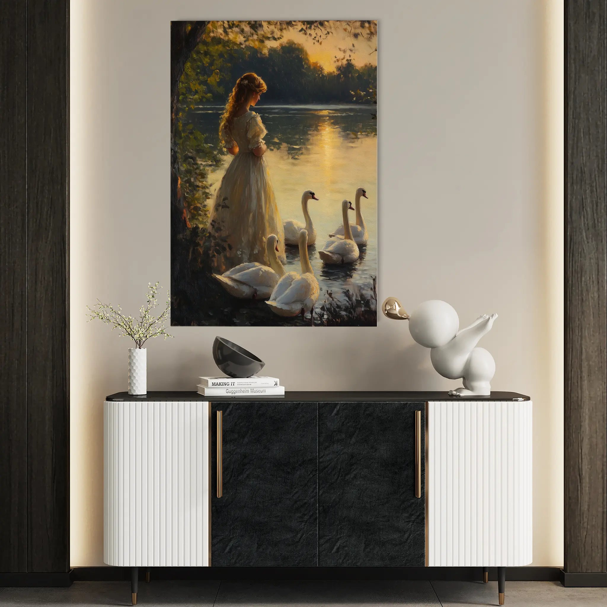 Classic Canvas Wall Art WAD048-CL 90 x 60 cm / Stretched on hidden frame