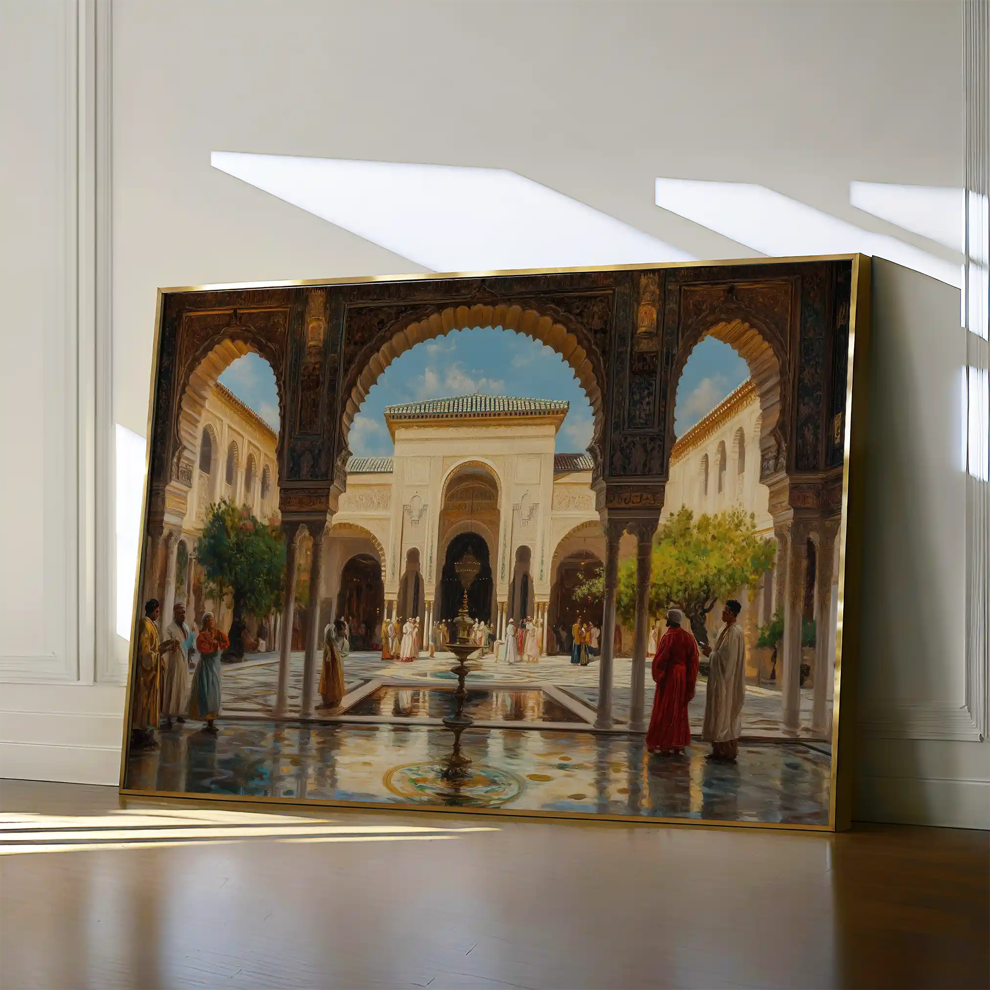 Orientalist 048 Canvas Art 90 x 60 cm / Stretched on hidden frame