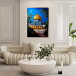 Palestine 048 Canvas Art 90 x 60 cm / Stretched on hidden frame
