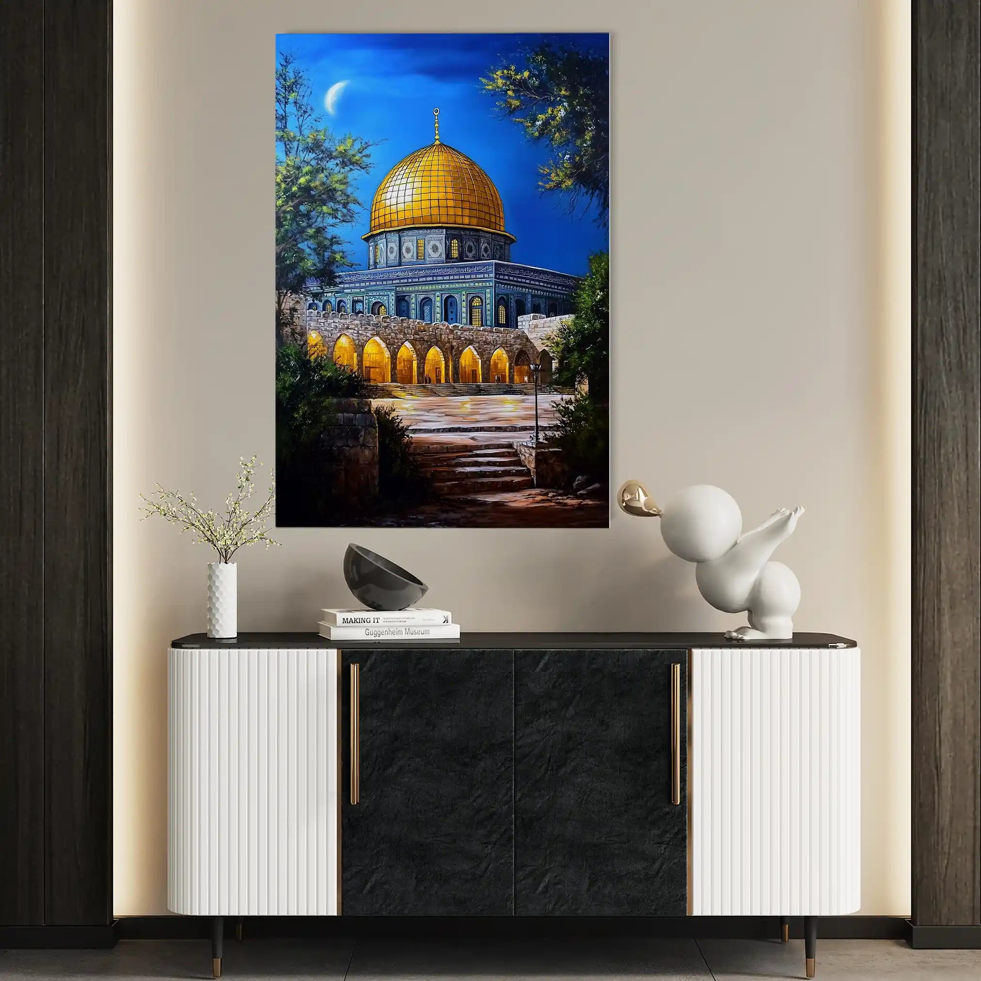 Palestine 048 Canvas Art 90 x 60 cm / Stretched on hidden frame