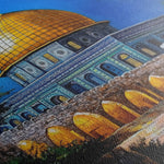 Palestine 048 Canvas Art 90 x 60 cm / Stretched on hidden frame