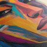 Portrait 048 Canvas Art 90 x 60 cm / Stretched on hidden frame