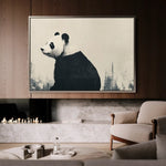 Animals 049 Canvas Art 90 x 60 cm / Stretched on hidden frame