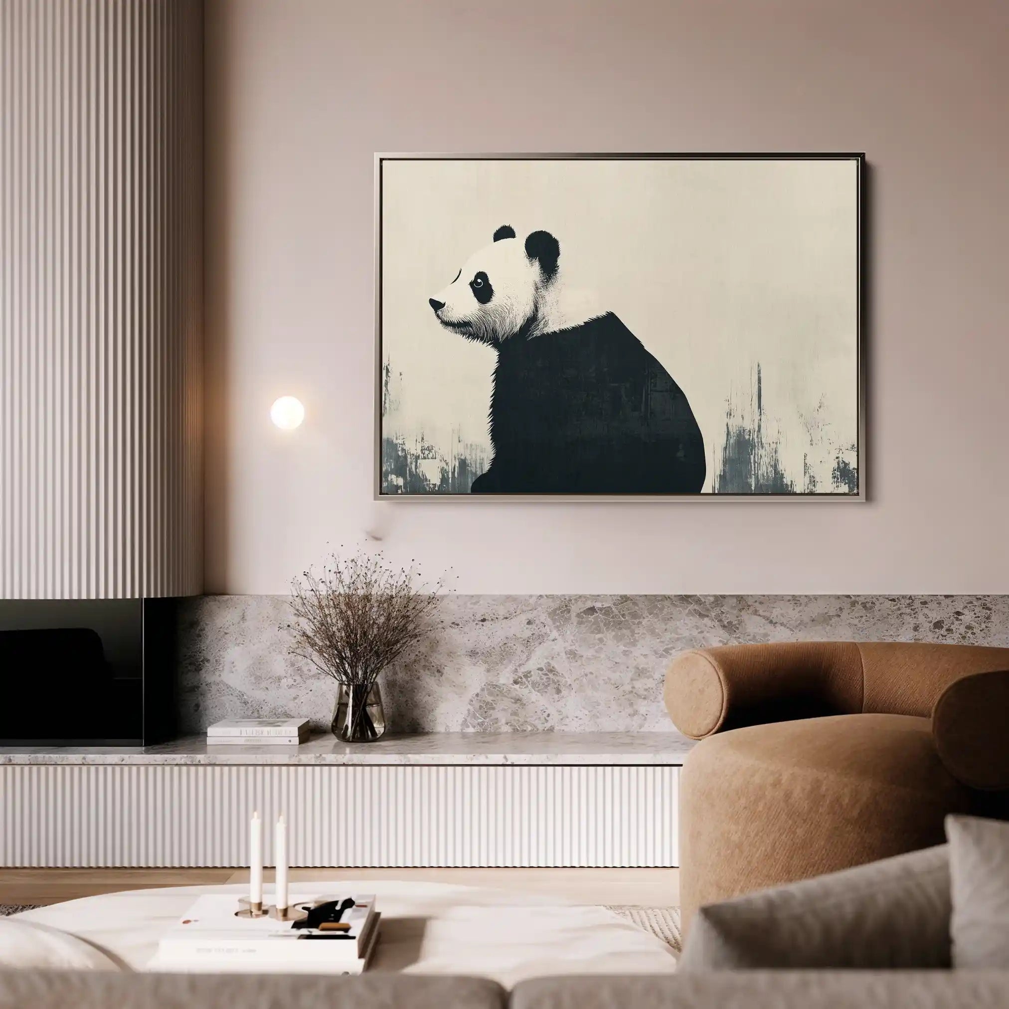Animals 049 Canvas Art 90 x 60 cm / Stretched on hidden frame