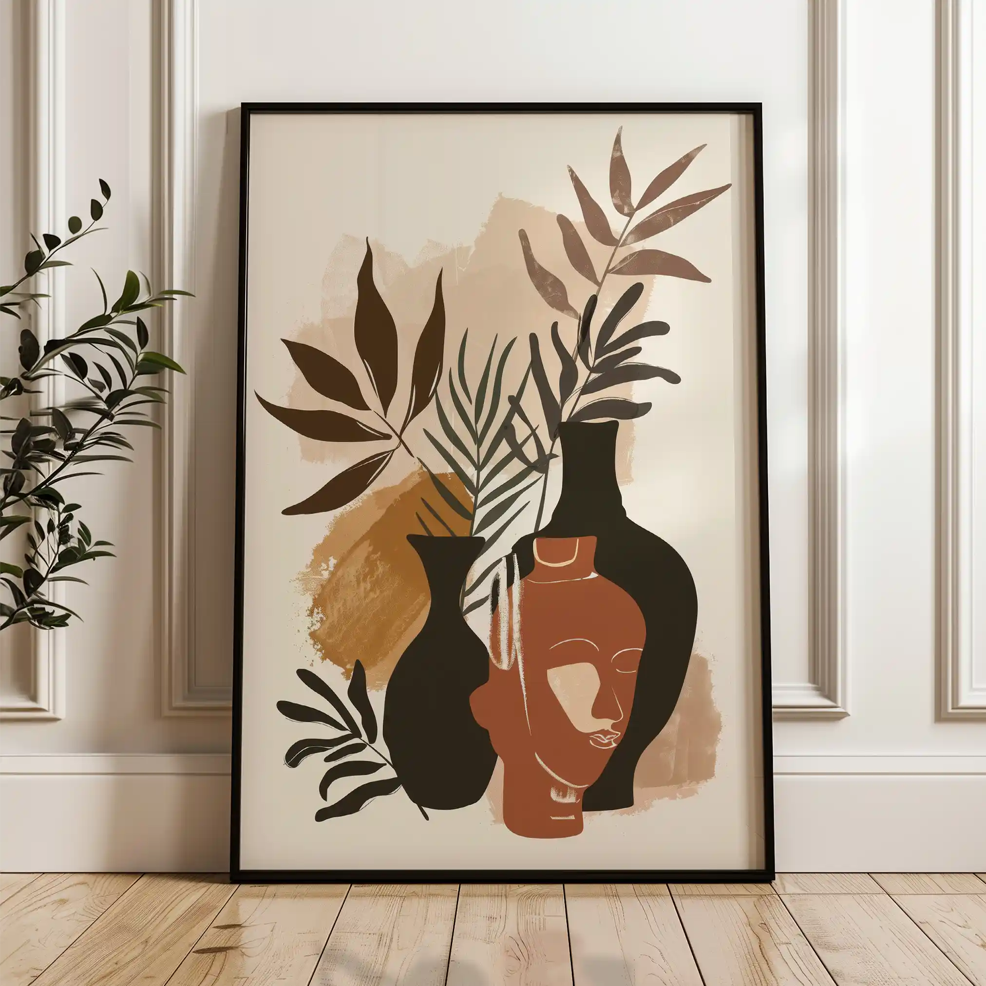 Boho 049 Canvas Art 90 x 60 cm / Stretched on hidden frame